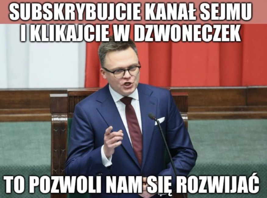 Memy o Szymonie Hołowni i kolejnym posiedzeniu Sejmu