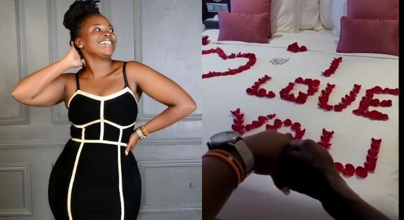 Yvette Obura unveils her new bae during staycation 