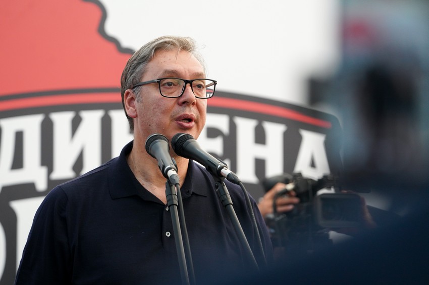 Aleksandar Vučić u Belegišu