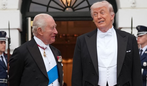 Kralj Čarls i Donald Tramp