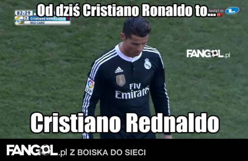 Chamski atak Ronaldo! MEMY