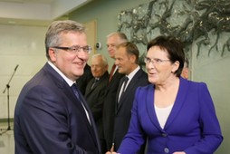 Ewa Kopacz, Bronisław Komorowski