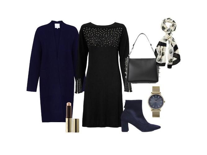 STYLIZACJE na sylwestra z małą czarną