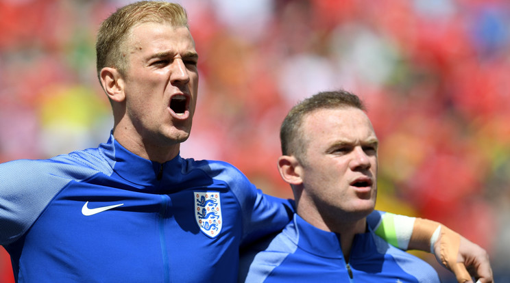Hart ugyan játszhat, de Rooney (jobbra) nem /Fotó: AFP