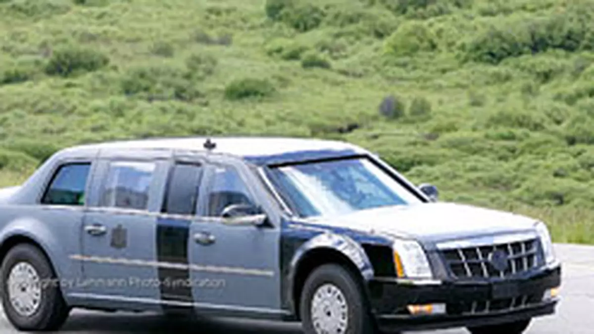 Zdjęcia szpiegowskie: Nowy Cadillac One – dla Obamy czy McCaina?