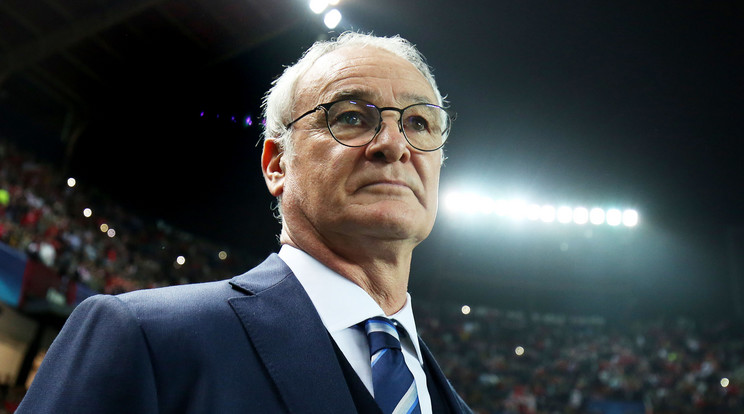Megköszönték Ranieri munkáját Leicesterben /Fotó: AFP