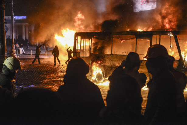 Ukraiński premier oskarża: Majdan to próba zamachu stanu