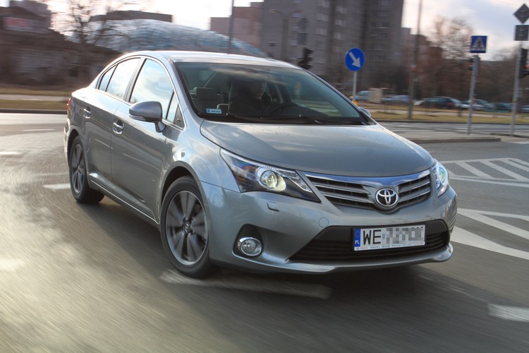 Toyota avensis - 3. miejsce w kategorii aut 5-letnich
