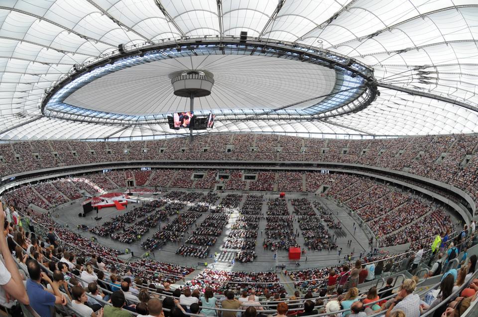 60 tysięcy uczestników rekolekcji na Stadionie Narodowym