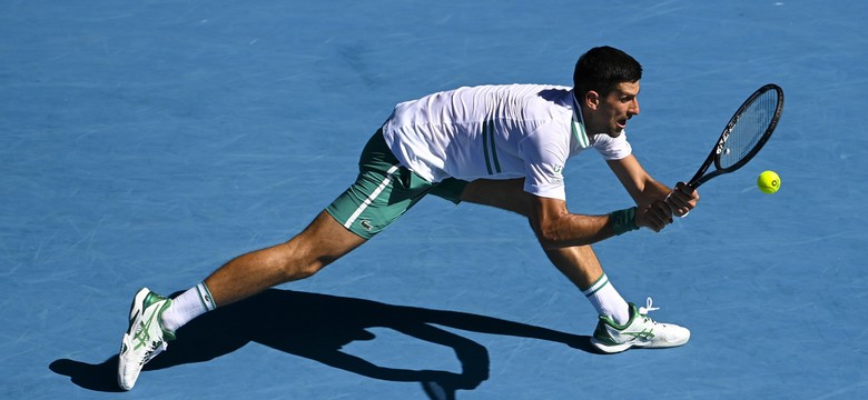 Australian Open: Djokovic męczył się w drugiej rundzie