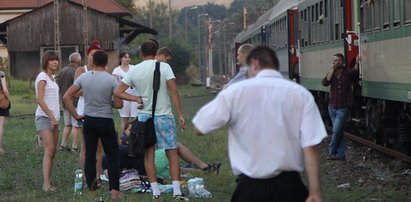 Mordęga i upodlenie. Pociągi stanęły