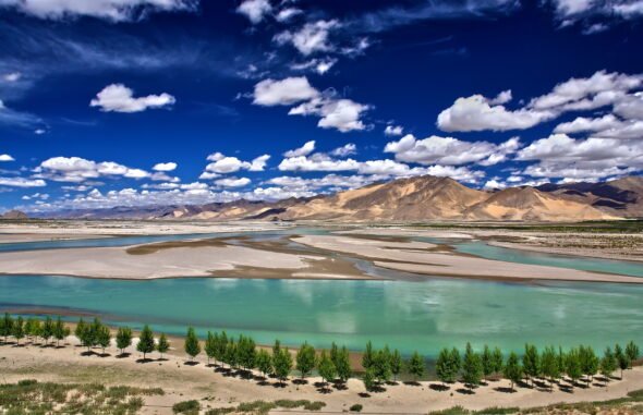 Rzeka Brahmaputra. Źródło Wikicommons