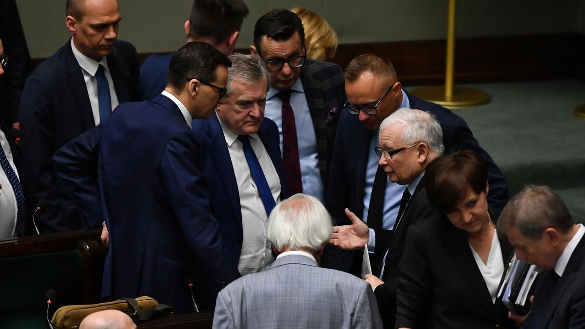 Politycy Zjednoczonej Prawicy w Sejmie