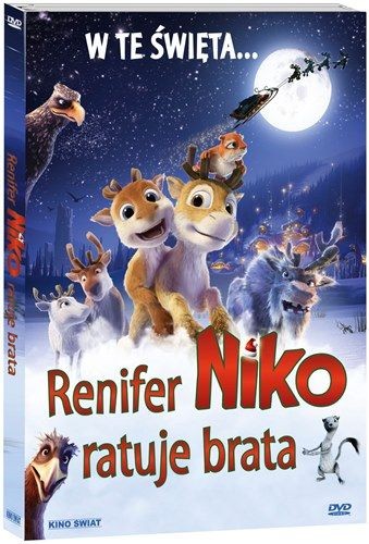 'Renifer Niko ratuje brata' na DVD