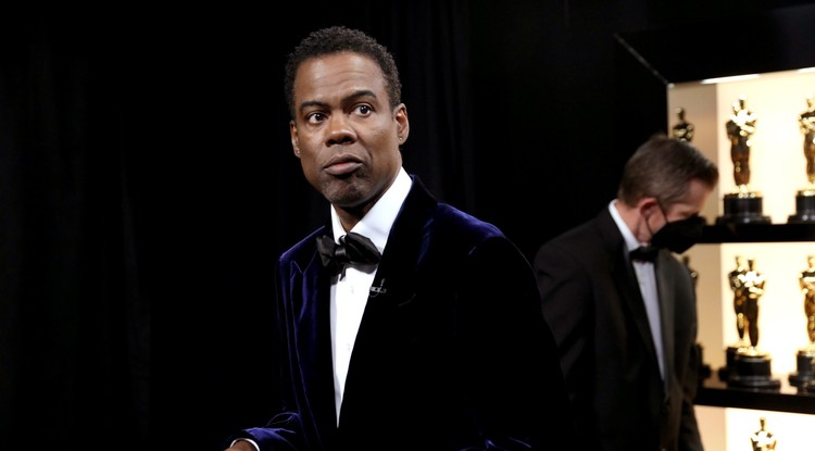 Chris Rock a 94. Oscar-gála színfalai mögött