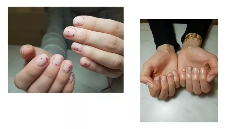 Minimalistyczne paznokcie - trend nie tylko na jesień! / Zdjęcia dzięki uprzejmości Salonu Wisła