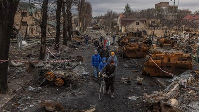 Bucza po okupacji Rosjan