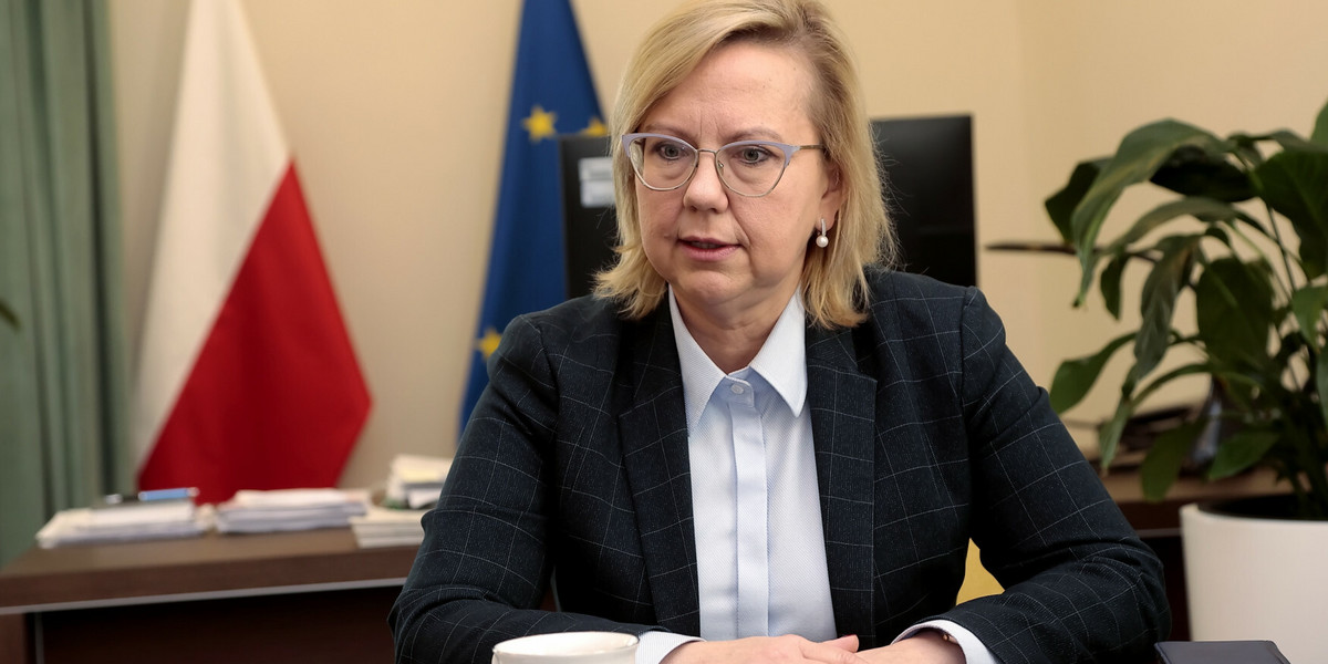 Minister Anna Moskwa.