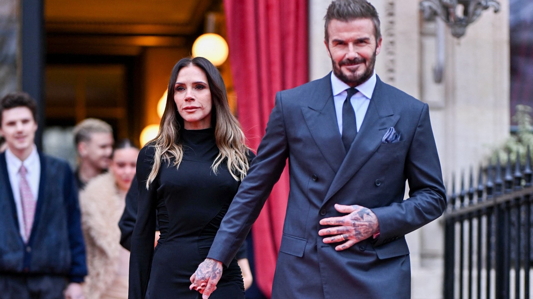 Victoria Beckham a David Beckham, Paris Fasion Week, 26 január, 2026