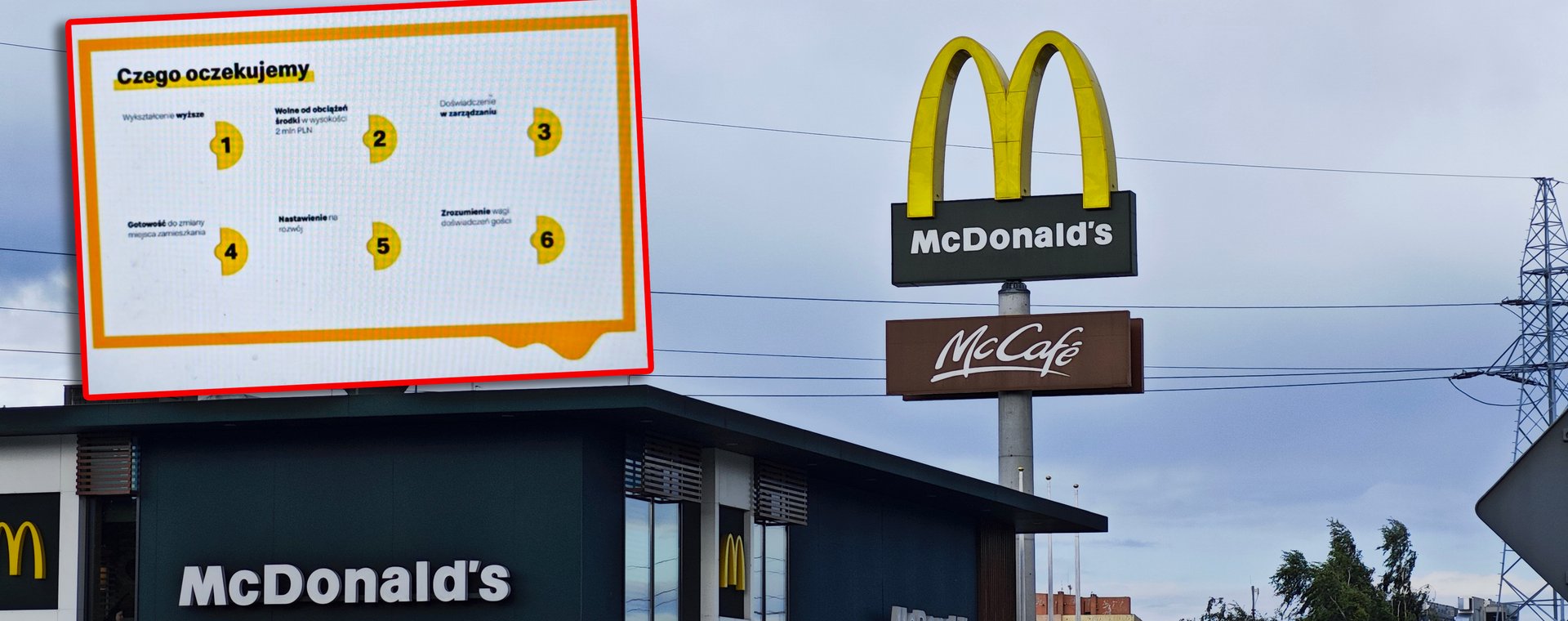 Poszedłem na spotkanie rekrutacyjne dla franczyzobiorców McDonald's.