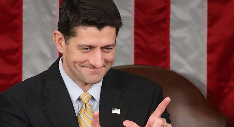 Paul Ryan's tax speech gave Wall Street something big: hope.