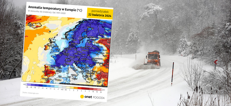 Europa w uścisku arktycznego zimna. Przejdą śnieżyce i zaatakuje mróz