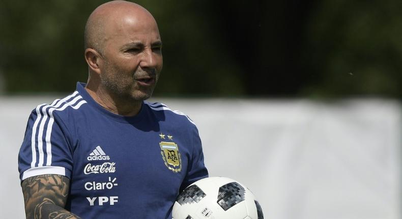 Argentine Jorge Sampaoli on Tuesday arrived in Marseille after being appointed coach of the former Champions League winners on a deal to 2023