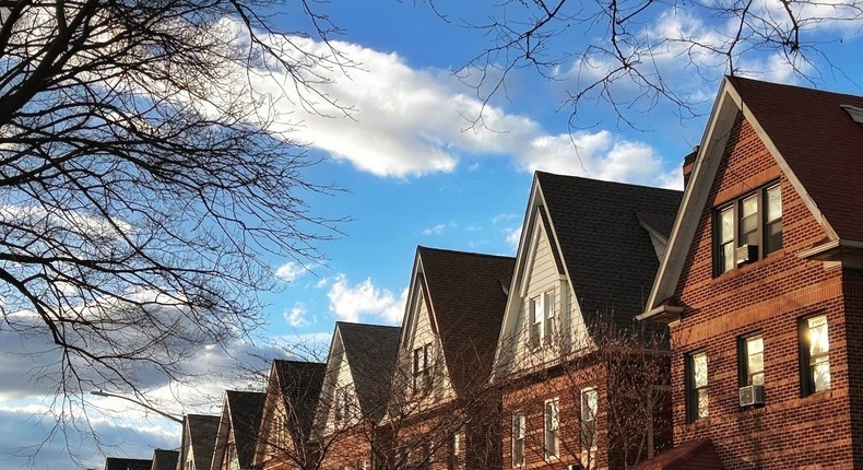 Row houses in Queens, New York.Lindsey Nicholson/Getty Images