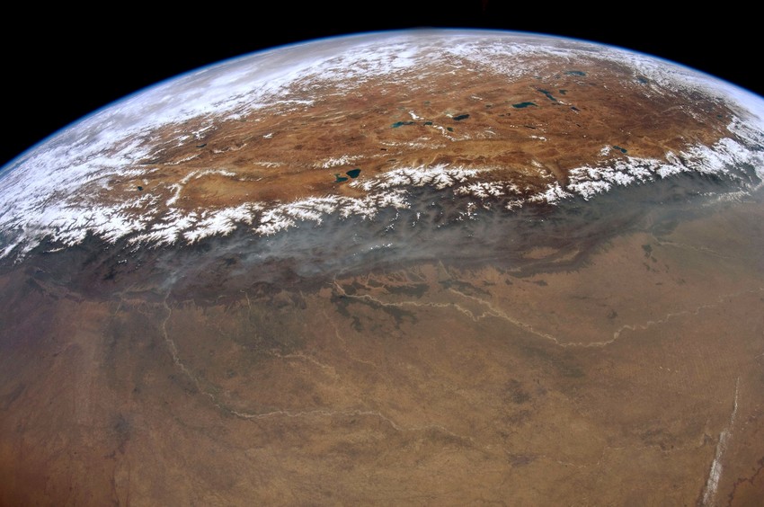 Tibetanski plato iz svemira