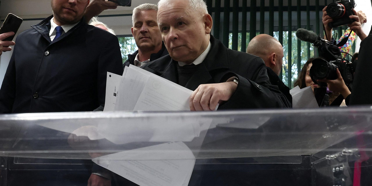 Jarosław Kaczyński wskazał współpracownikom, kto jest winien słabego wyniku PiS.