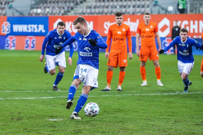 29.01.2021 KGHM ZAGLEBIE LUBIN - WISLA PLOCK PKO BANK POLSKI EKSTRAKLASA PILKA NOZNA