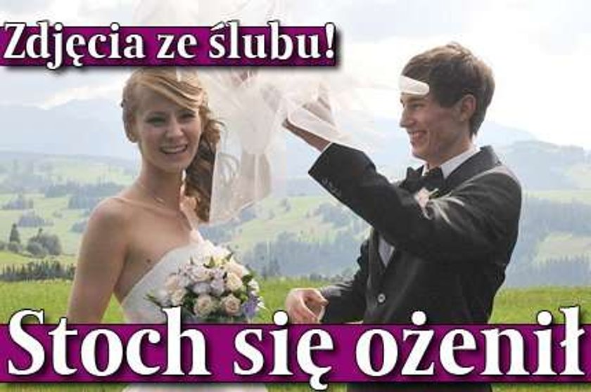 Kamil Stoch się ożenił. Foto