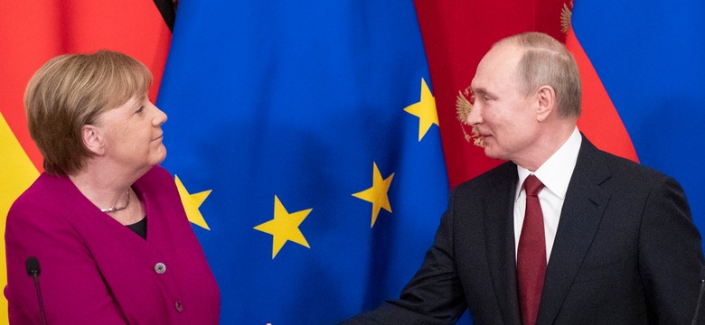 Putin i Merkel mówili o budowie Nord Stream 2, Iranie i Libii