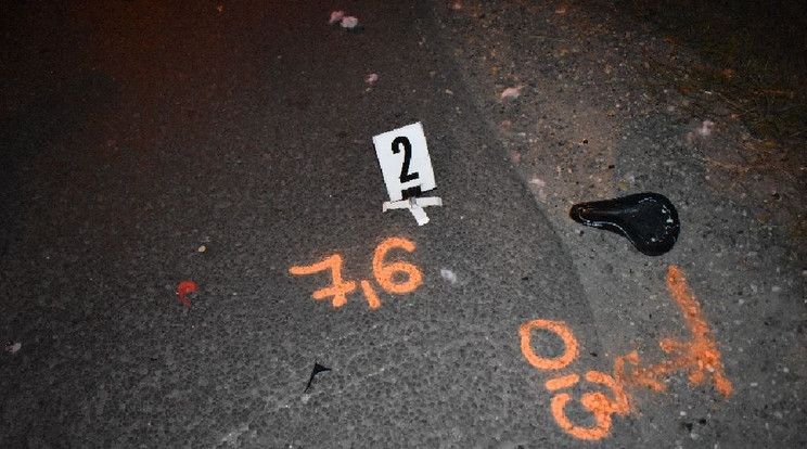Ittas állapotban gázolt halálra egy kerékpárost egy 56 éves férfi /Fotó: Police.hu