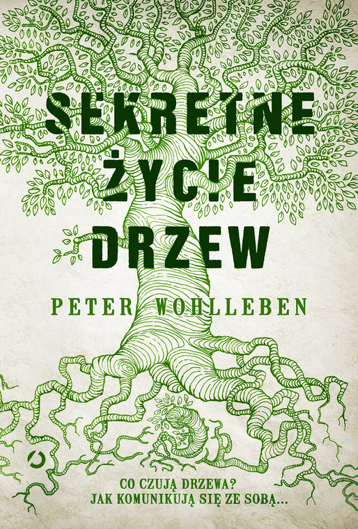 "Sekretne życie drzew" - okładka książki