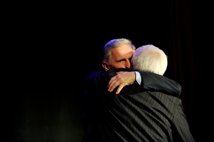 Jan Englert i Marian Opania