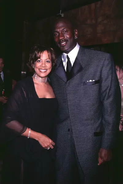 Michael i Juanita Jordan Fot. KMazur/WireImage