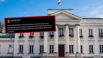 Dron nad Belwederem zneutralizowany. SOP w akcji. Dwóch Białorusinów zatrzymanych