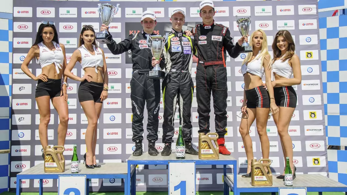 Kia Lotos Race 2016 - podium w Poznaniu