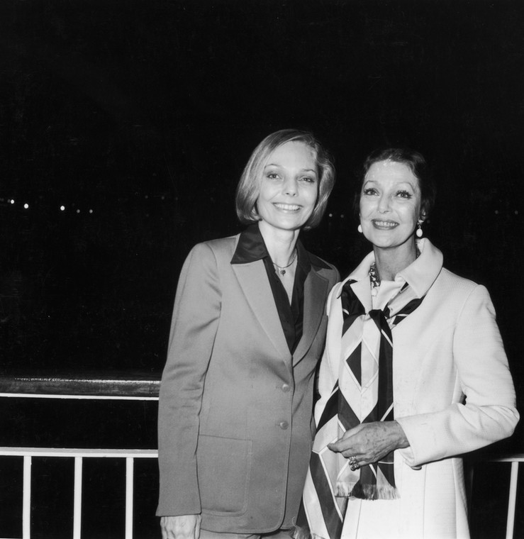 Loretta Young i jej córka Judy Lewis w 1978 r.