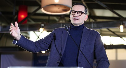 Morawiecki zaczepił Hołownię. "Spękał"