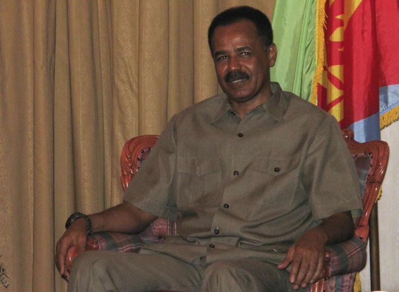 Eritrean leader Isaias Afwerki 