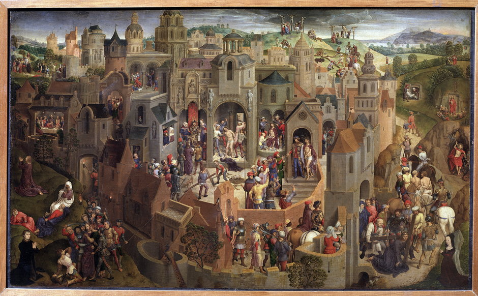 Hans Memling, "Męka Chrystusa" (ok. 1470 r.)