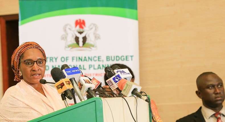 Minister of Finance, budget and National Planning, Zainab Ahmed