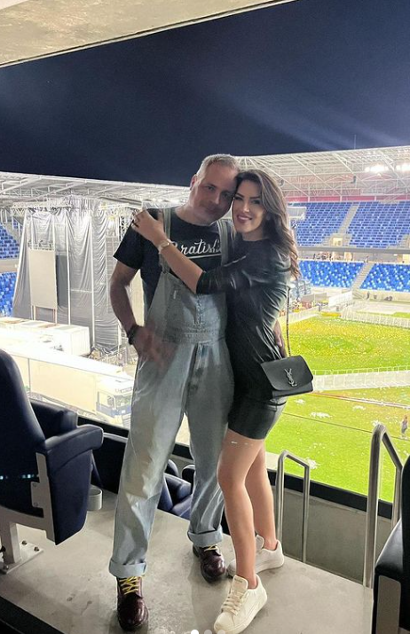 Juraj Droba s priateľkou Miroslavou. 