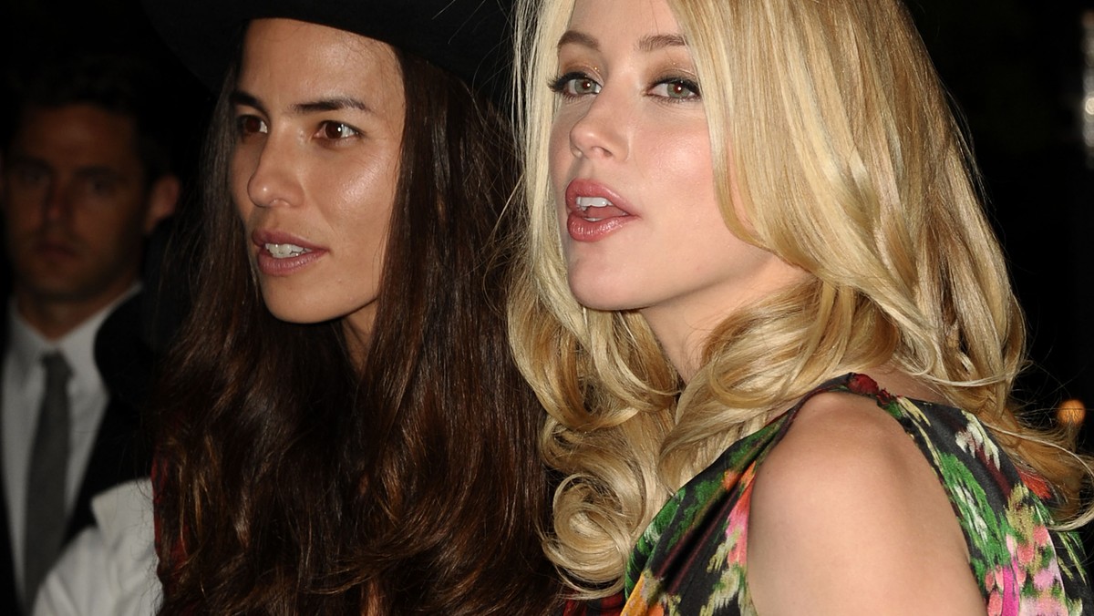 Amber Heard z Tasyą Van Ree