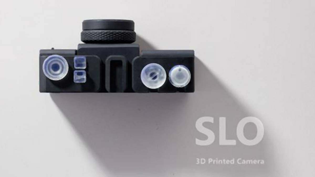 SLO - pierwszy na świecie aparat fotograficzny całkowicie z wydruku 3D
