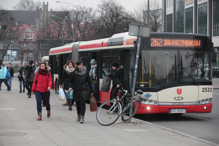 autobus w Gdańsku