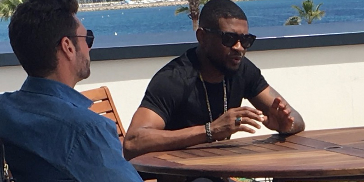We spoke to Usher and Ryan Seacrest at the Cannes Lions advertising festival.