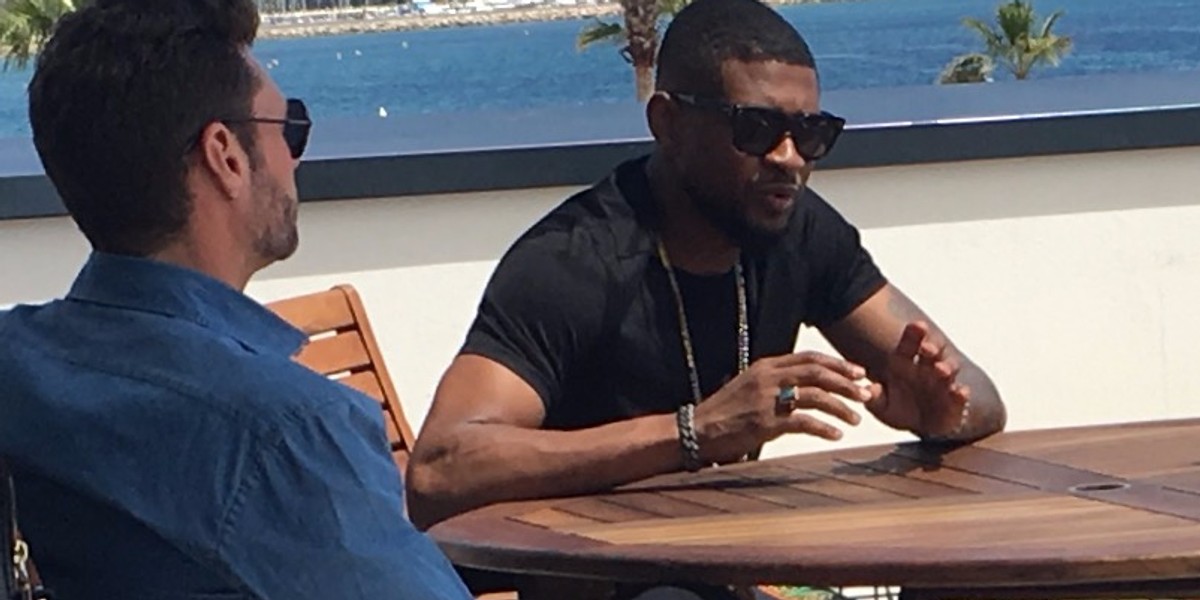 We spoke to Usher and Ryan Seacrest at the Cannes Lions advertising festival.